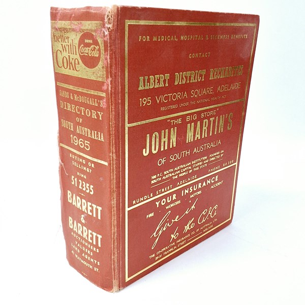 Lot 1184 - SOUTH AUSTRALIAN DIRECTORY