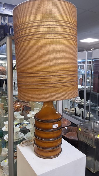 Lot 1313 - TABLE LAMP