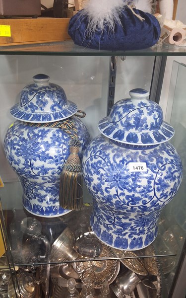 Lot 1476 - GINGER JARS