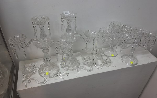 Lot 1471 - CANDELABRAS
