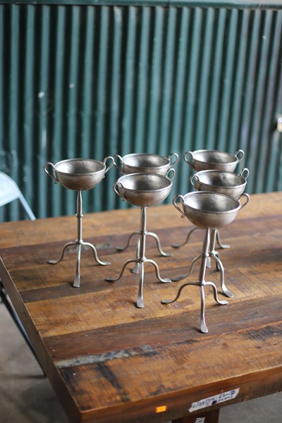 Lot 54 - CANDLE HOLDERS