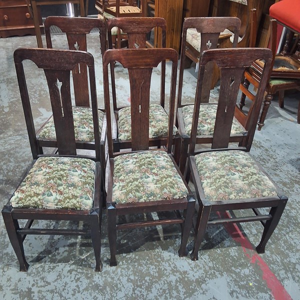 Lot 393 - DINING CHAIRS