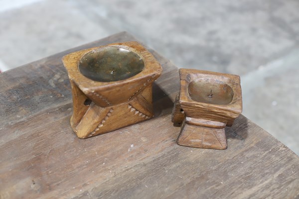 Lot 154 - CANDLE STANDS