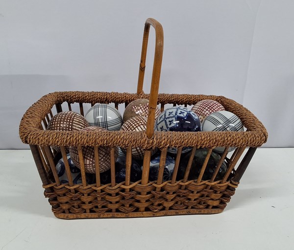 Lot 1213 - CARPET BOWLS