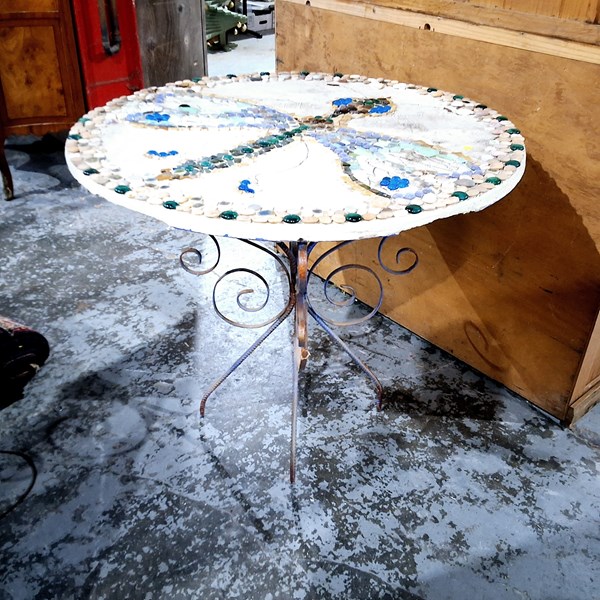 Lot 8 - MOSAIC TABLE