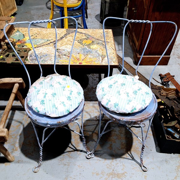 Lot 358 - PATIO CHAIRS