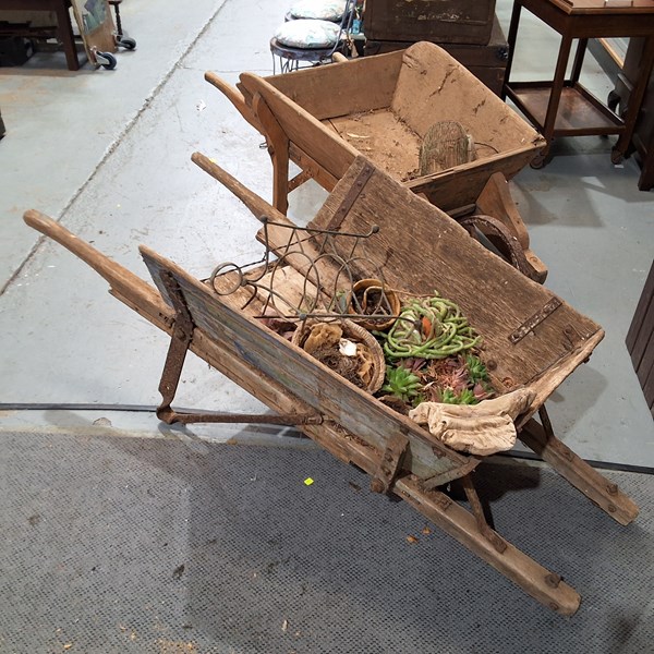 Lot 354 - WHEEL BARROWS