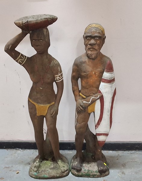 Lot 350 - GARDEN STATUES