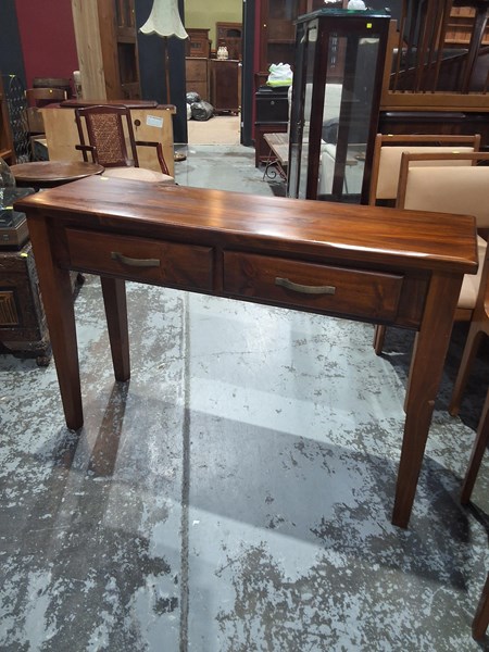 Lot 153 - CONSOLE TABLE