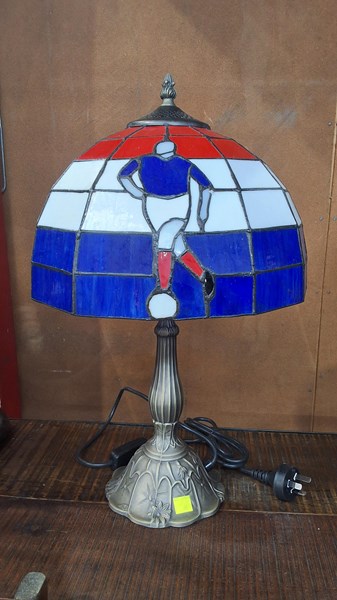 Lot 305 - FOOTBALL LAMP