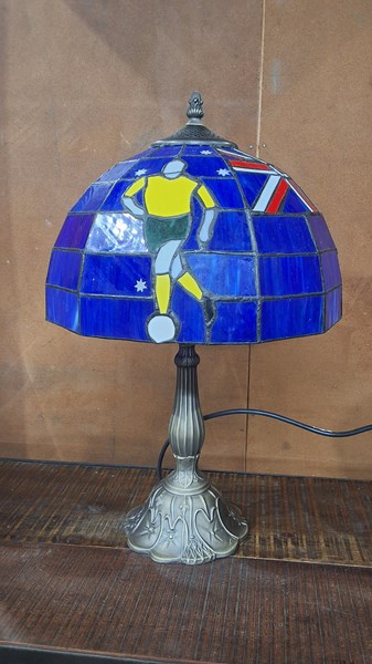 Lot 301 - FOOTBALL LAMP