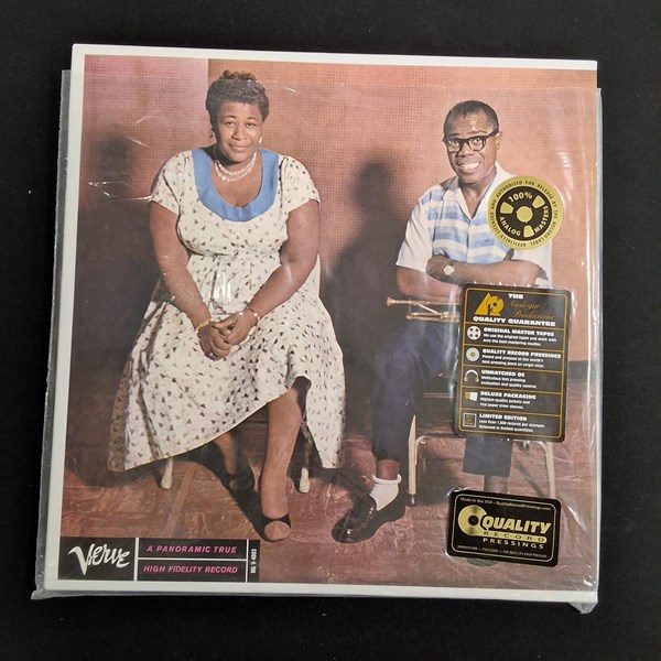 Lot 1194 - ELLA & LOUIE VINYL RECORD