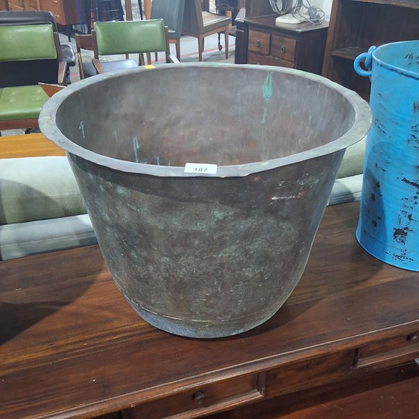 Lot 187 - LAUNDRY COPPER