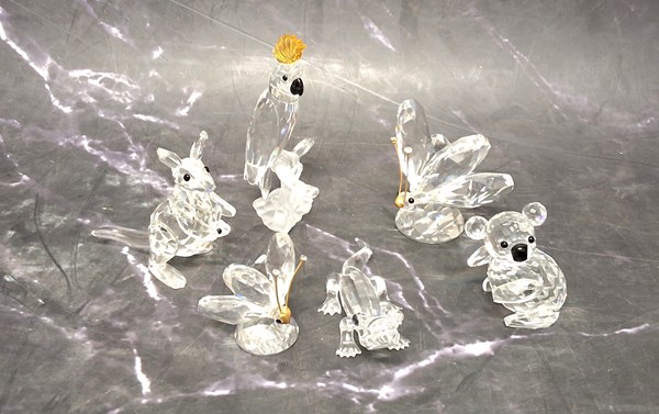 Lot 1639 - SWAROVSKI ORNAMENTS