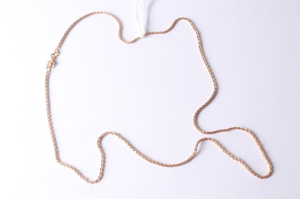Lot 1049 - GOLD NECKLACE