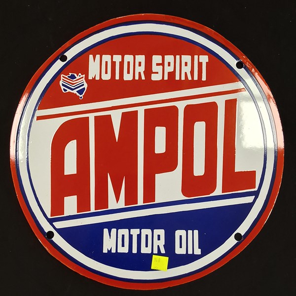 Lot 1707 - VINTAGE STYLE ENAMEL SIGN
