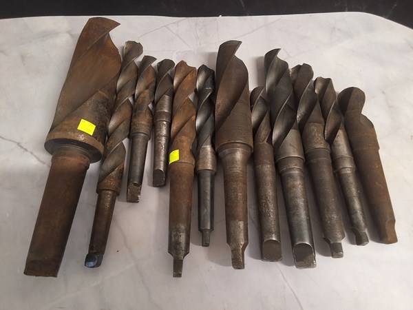 Lot 583 - MORSE TAPER DRILL BITS