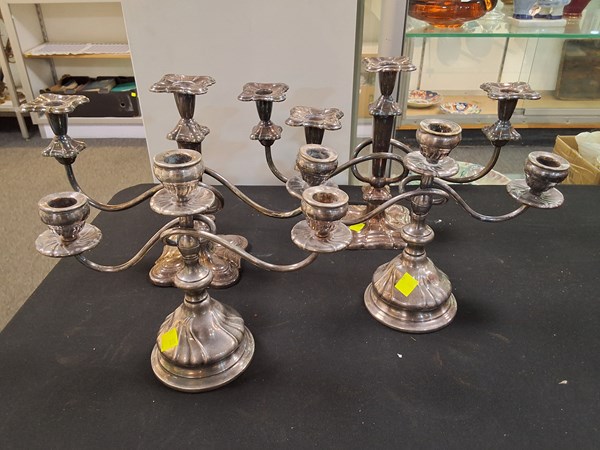 Lot 300 - CANDLESTICKS