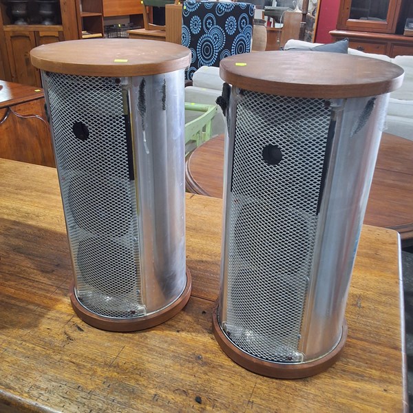 Lot 296 - PAIR OF SPEAKERS