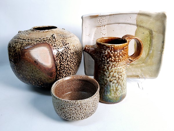 Lot 1368 - AUSTRALIAN SALT GLAZED POTTERY