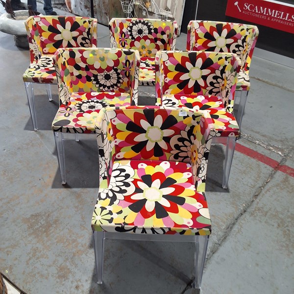 Lot 433 - PHILLIPE STARKE STYLE CHAIRS (6)