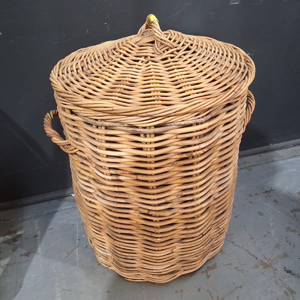 Lot 330 - CANE BASKET