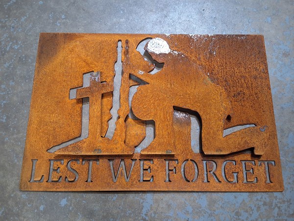 Lot 413 - MEMORIAL SIGN