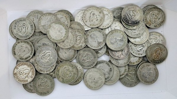 Lot 1434 - SILVER COINS