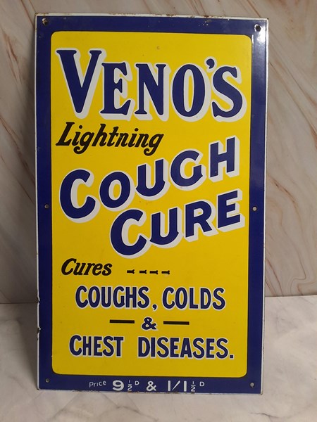 Lot 591 - ENAMEL SIGN