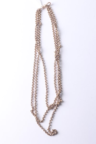 Lot 1056 - GOLD CHAIN