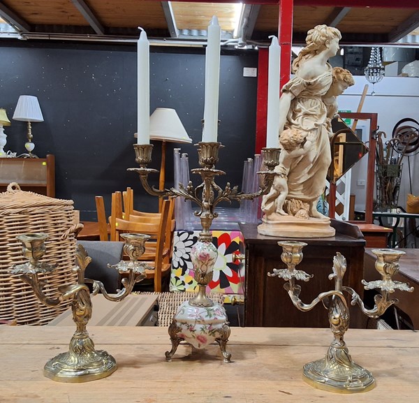 Lot 333 - CANDELABRAS