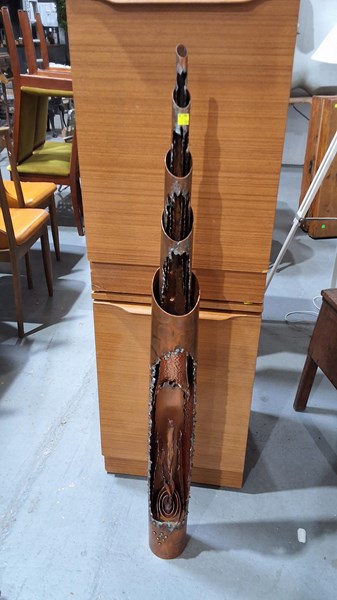 Lot 610 - TORCH SCULPTURE