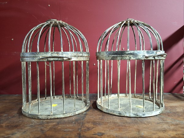 Lot 26 - BIRD CAGES