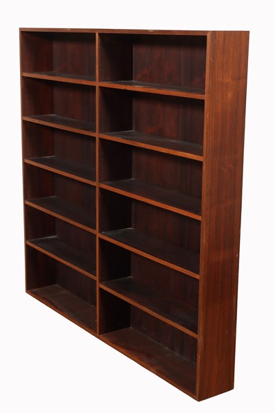 Lot 166 - ROSEWOOD BOOKSHELF