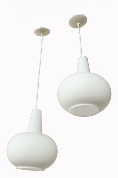 Lot 44 - PAIR OF K220 PENDANT LIGHTS