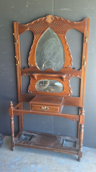 Lot 239 - HALL STAND