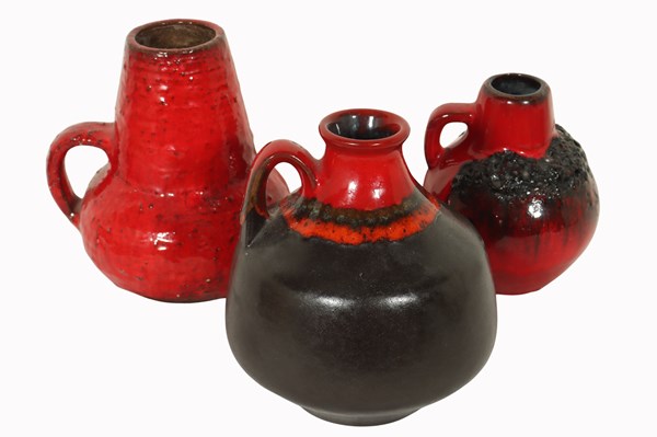 Lot 62 - POTTERY VASES