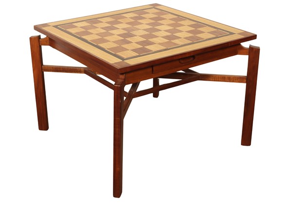 Lot 101 - CHESS TABLE