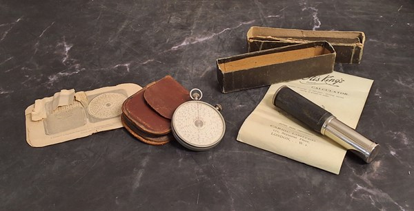 Lot 1049 - VINTAGE CALCULATORS