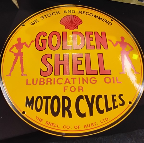 Lot 1251 - ENAMEL SIGN