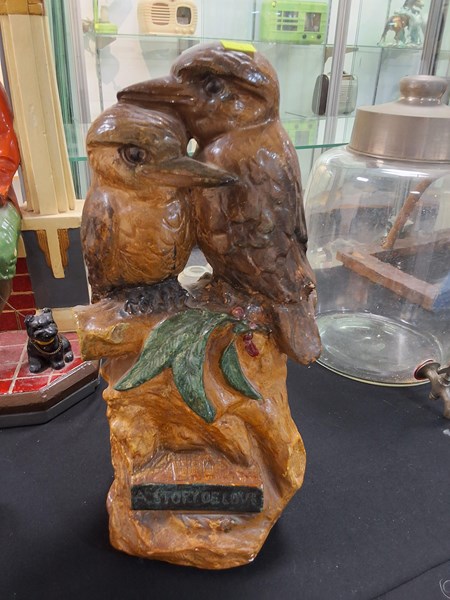Lot 1307 - PLASTER KOOKABURRAS