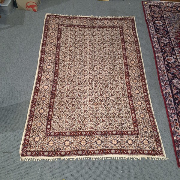 Lot 127 - ISFAHAN GHALAMKAR RUG