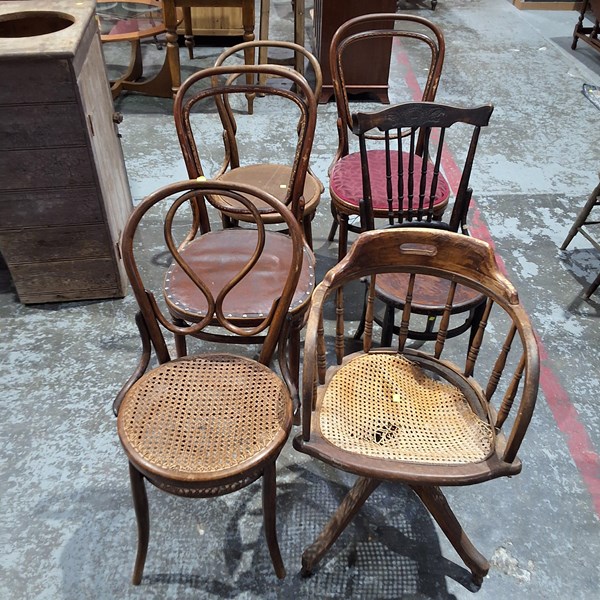Lot 295 - DINING CHAIRS