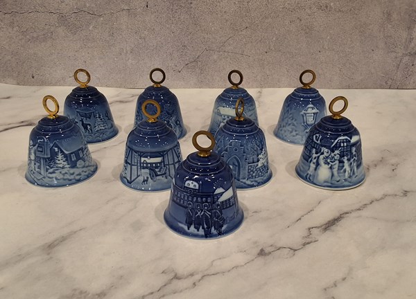 Lot 1177 - PORCELAIN BELLS