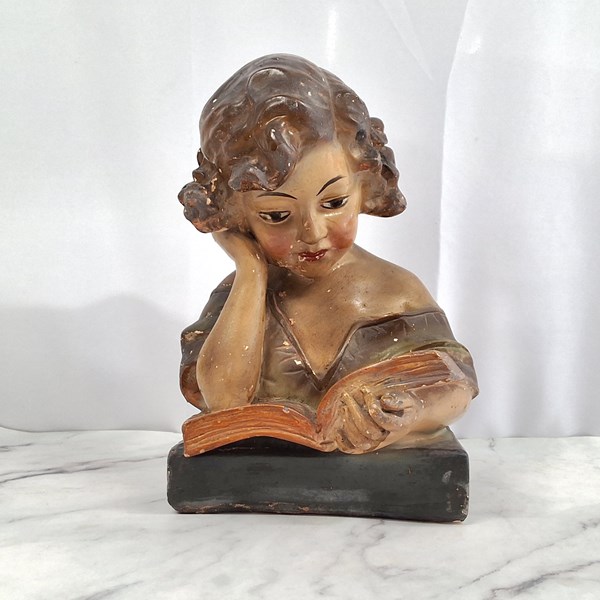 Lot 1287 - PLASTER BUST