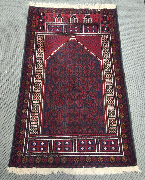 Lot 130 - PRAYER RUG