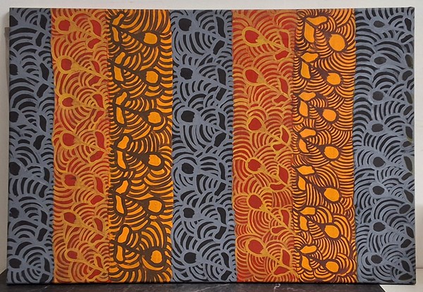 Lot 1113 - JILLIAN DAVEY (B.1954 AUSTRALIA, ABORIGINAL)
