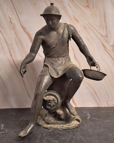 Lot 1361 - BRONZE FIGURE