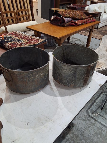 Lot 147 - PAIR OF PLANTERS