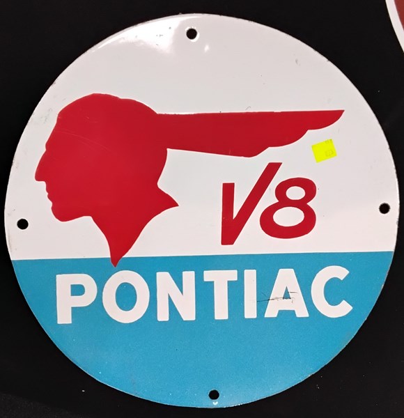 Lot 1294 - VINTAGE STYLE ENAMEL SIGN